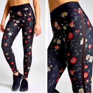 Ultracor Ultra High Botanica Legging-Black Printed Sz Small